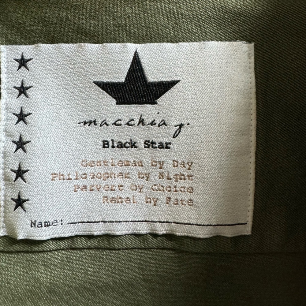 Army Green Caftan Button Up From Macchia J. - image 3